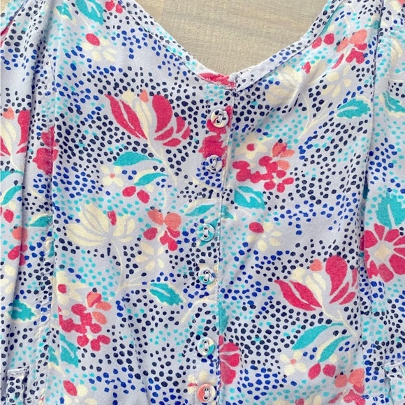 American Eagle Floral Romper XS - Picture 4 of 7